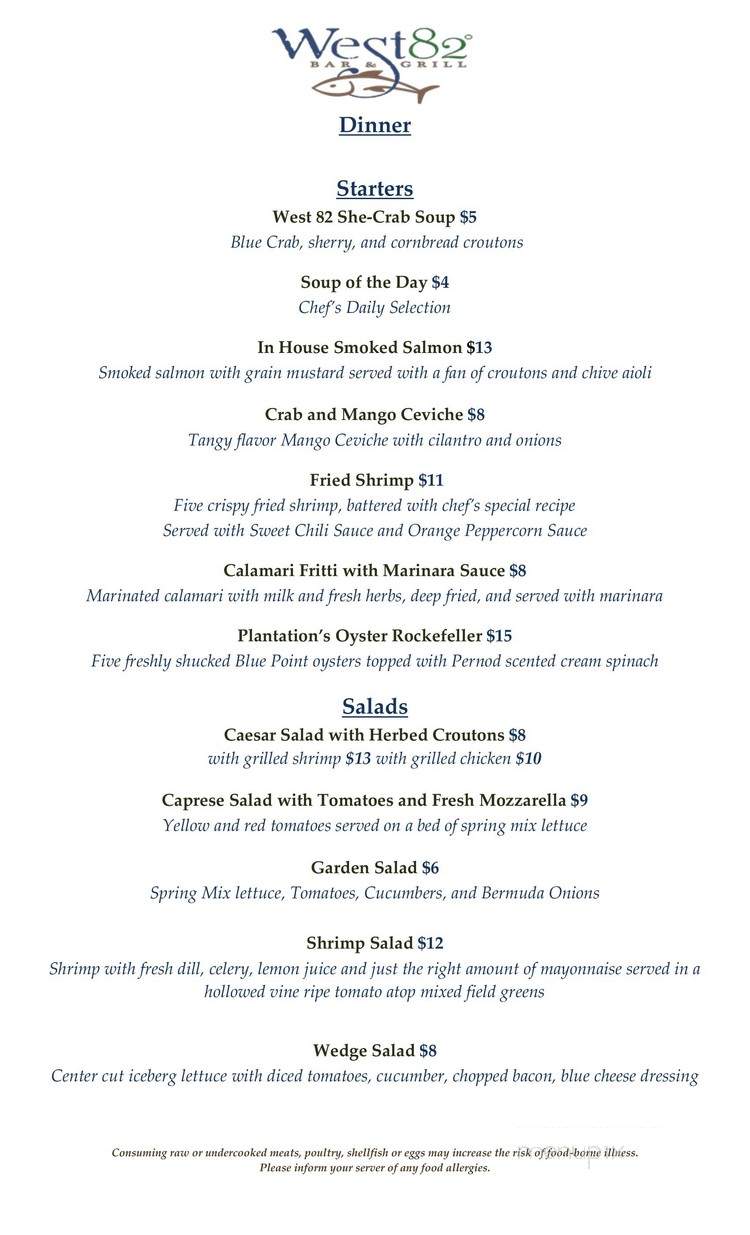 West 82 Bar And Grill - Crystal River, FL
