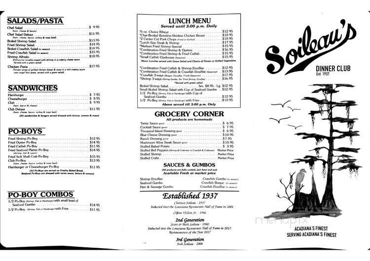 Soileau's Dinner Club - Opelousas, LA