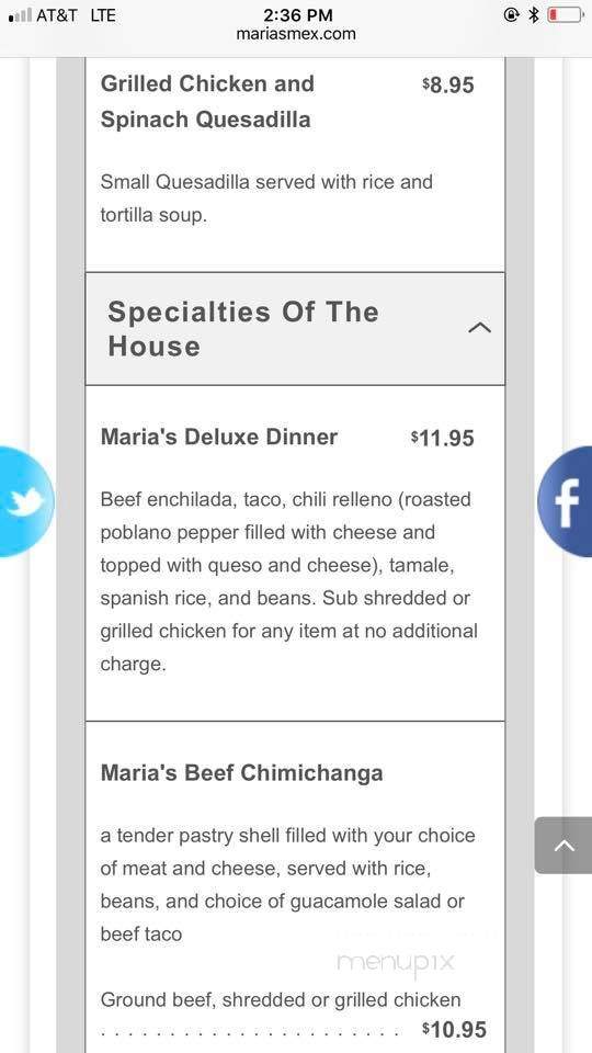 Maria's Mexican & American - Denham Springs, LA