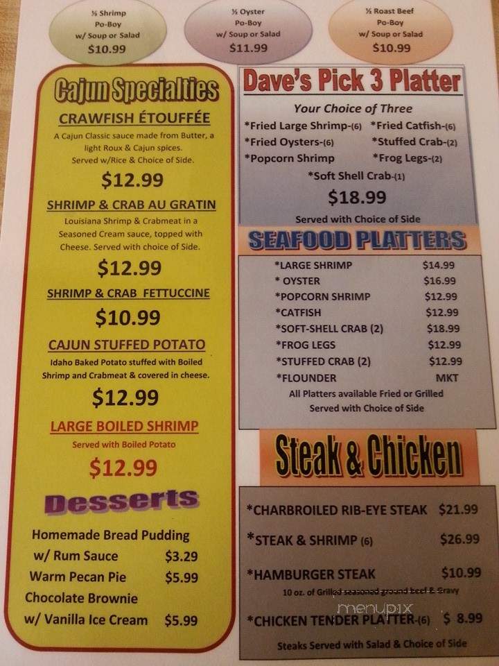 Dave's Cajun Kitchen - Houma, LA