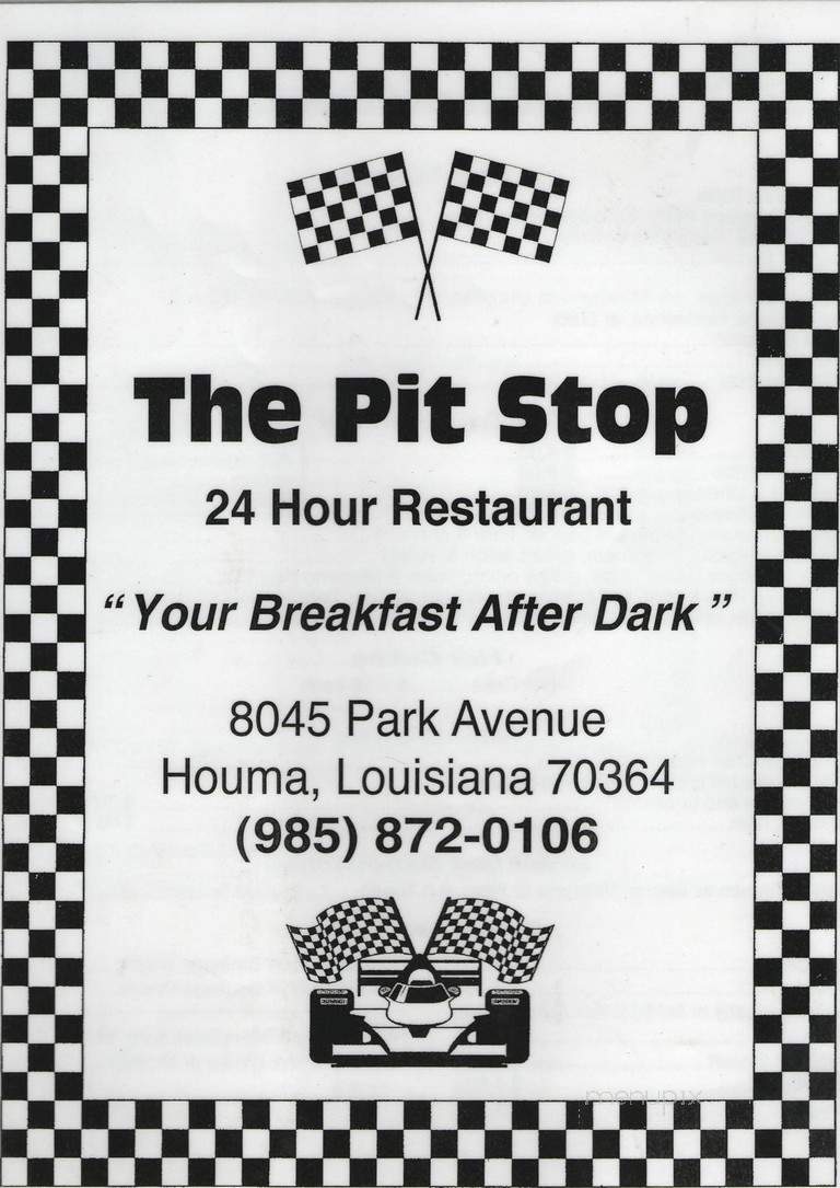 Pit Stop Restaurant - Houma, LA