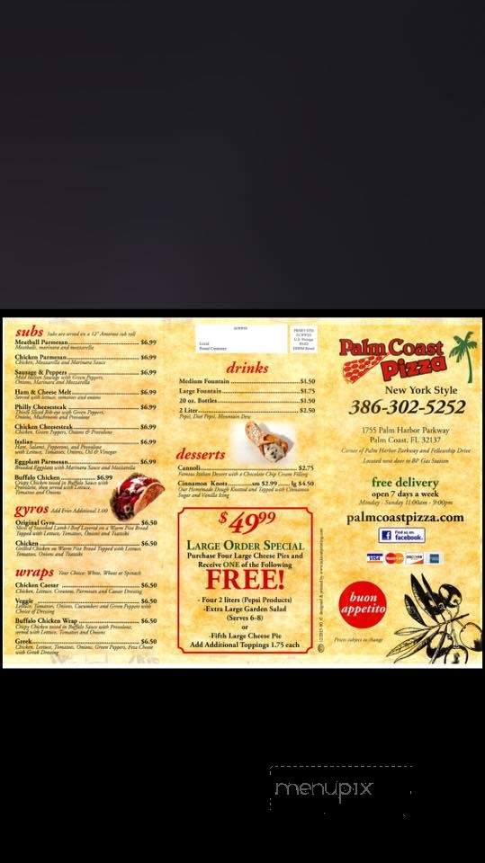 Palm Coast Pizza - Palm Coast, FL