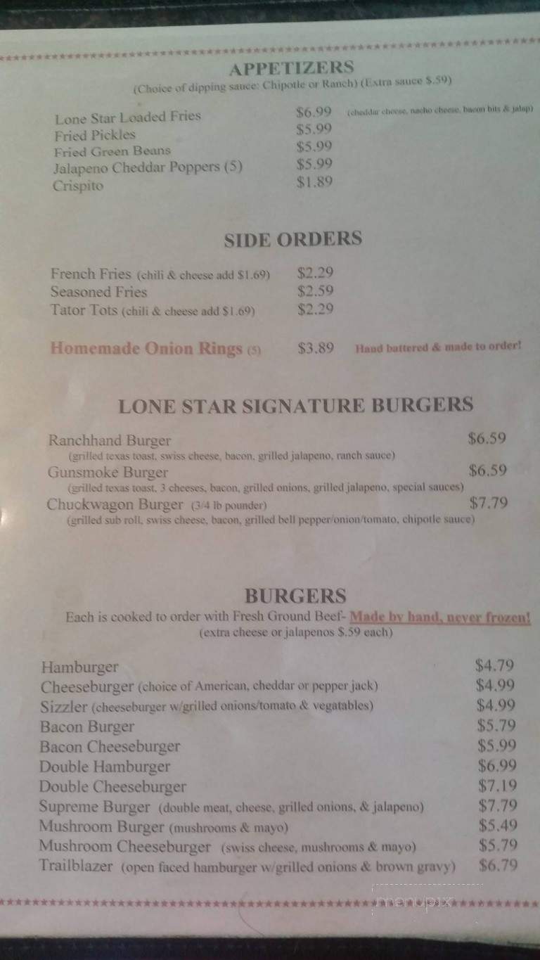 Lone Star Grill - Joaquin, TX