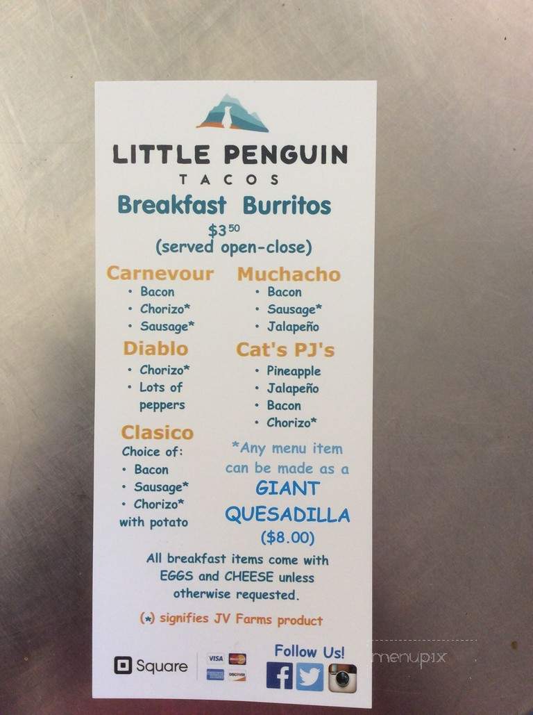 Little Penguin Tacos - Caddo Valley, AR