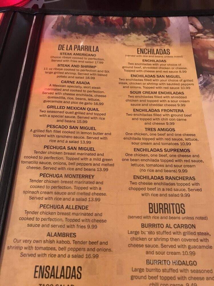 San Miguel Mexican Restaurant - Rayville, LA