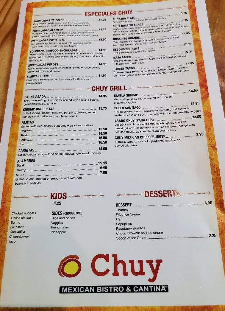 Chuy Mexican Bistro & Cantina - Mandeville, LA