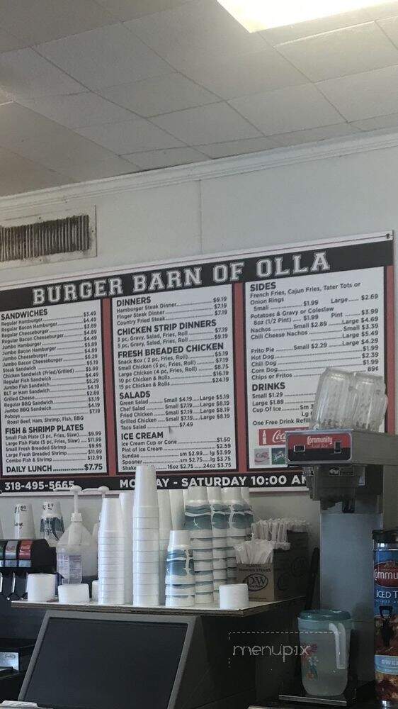 Burger Barn - Olla, LA