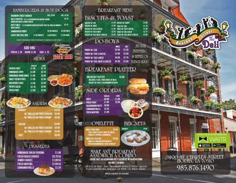 Bourbon Street Deli - Houma, LA