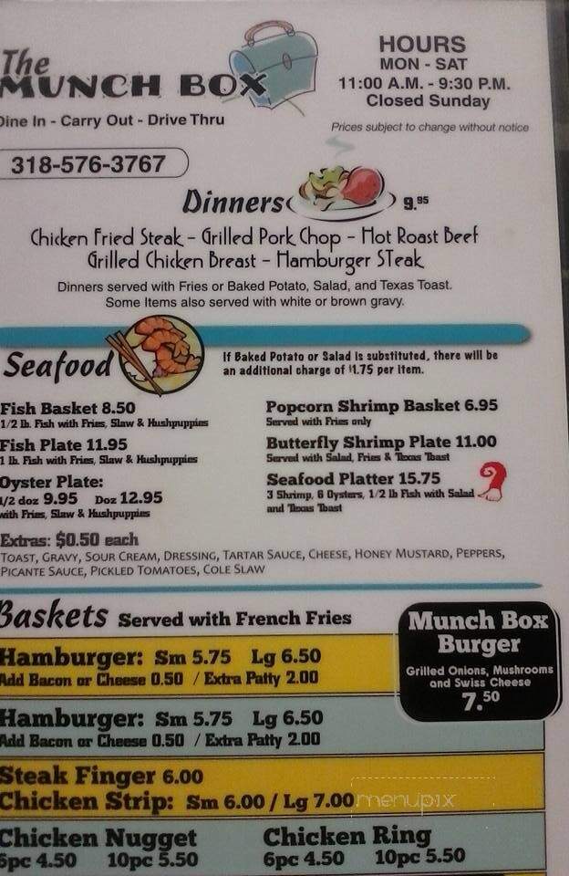 Munch Box - Saline, LA