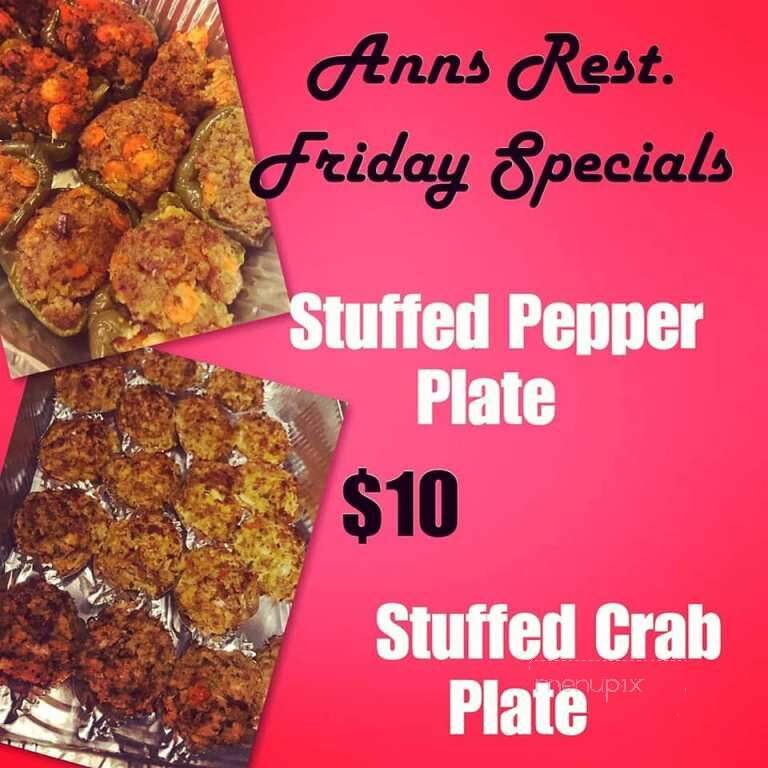 Anns Restaurant - Port Sulphur, LA