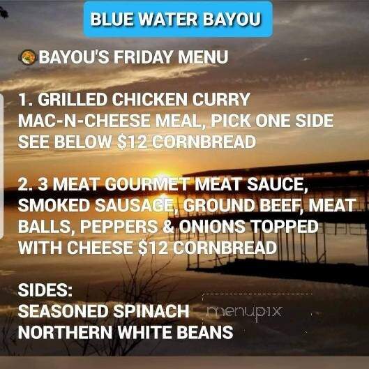 Blue Water Bayou Bistro - Ashdown, AR