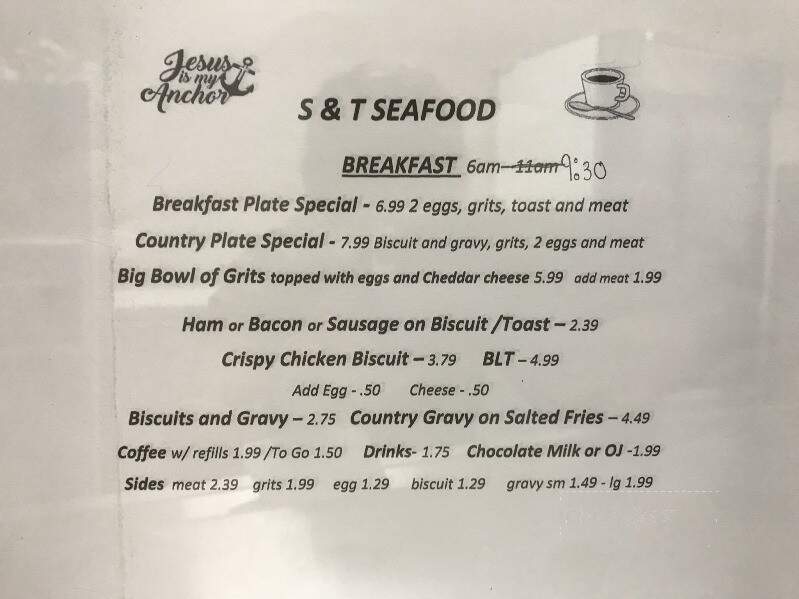 S & T Seafood Restaurant - Ponchatoula, LA