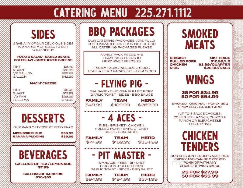 Smokin Aces BBQ - Denham Springs, LA