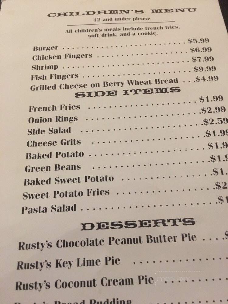 Rusty's Riverfront Grill - Vicksburg, MS