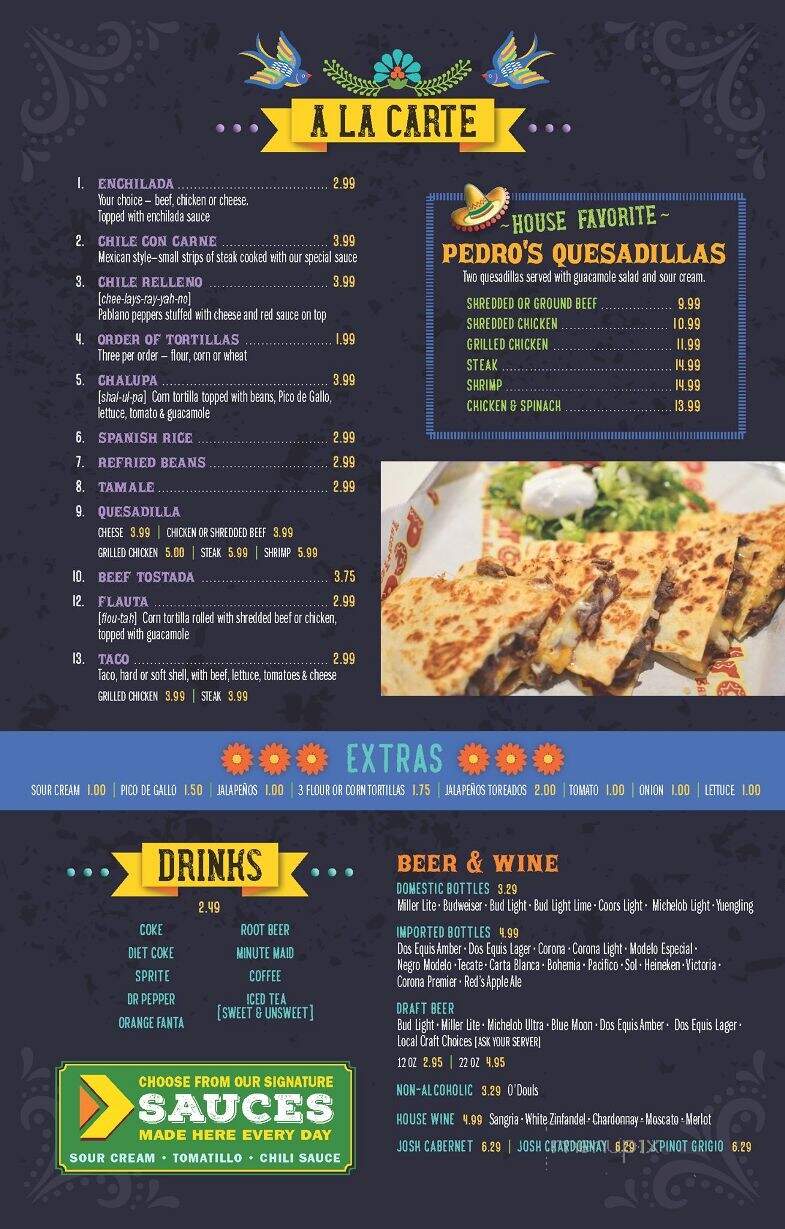 Pedro's Taco & Tequila Bar - Slidell, LA