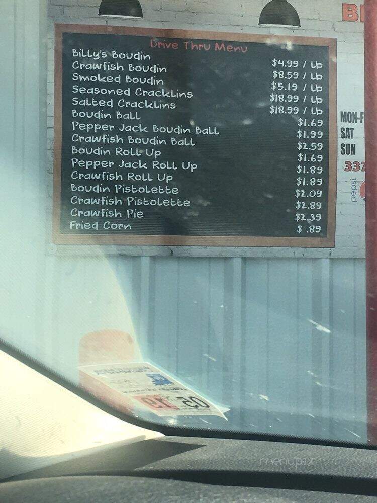 Billy-Ray's Boudin - Opelousas, LA