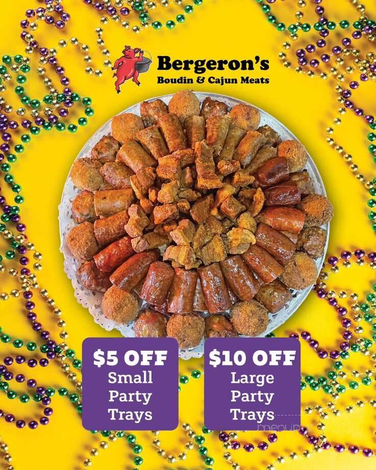 Bergeron's Boudin & Cajun Meats - Gonzales, LA