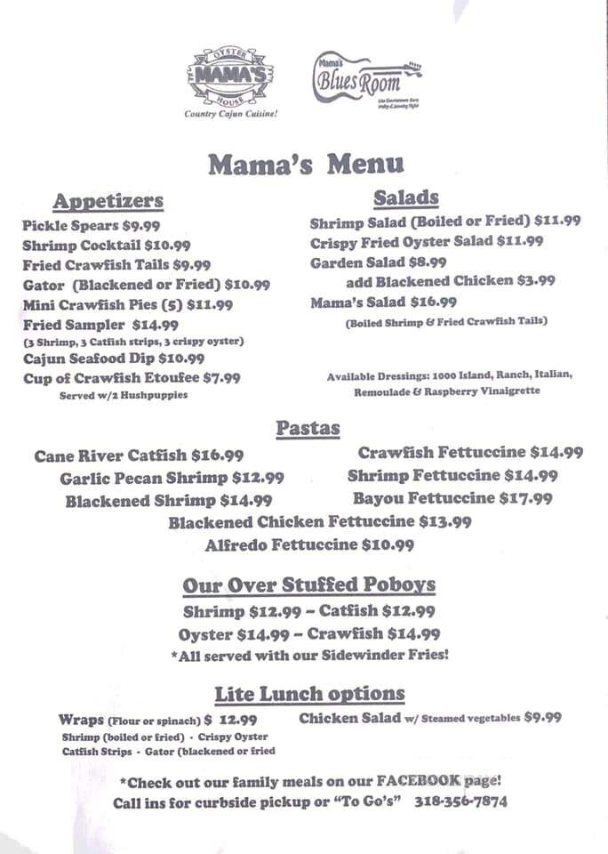 Mama's Oyster House - Natchitoches, LA