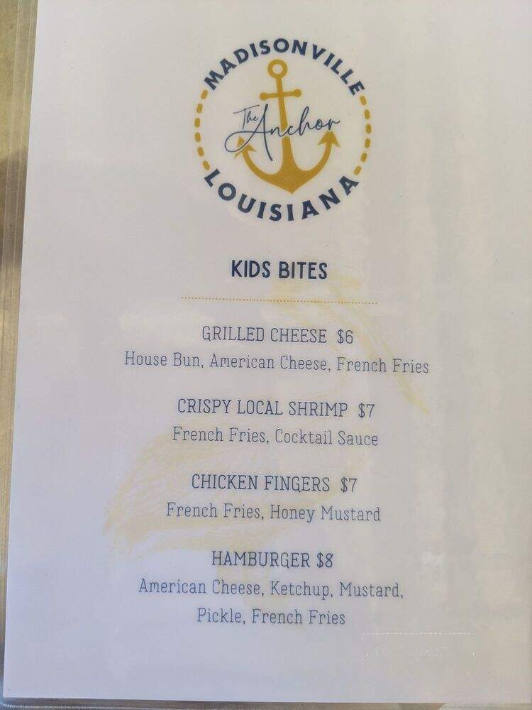 The Anchor - Madisonville, LA