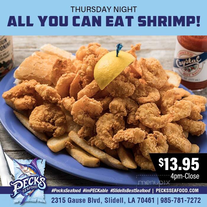 Peck's Seafood & Poboys - Slidell, LA