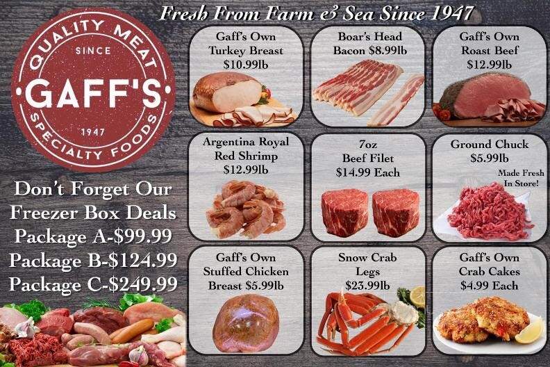 Gaffs Quality Meat and Specialty Foods - DeLand, FL