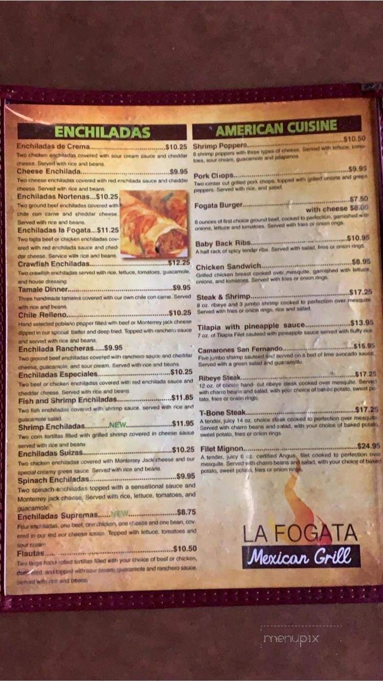 La Fogata Mexican Grill - Rayville, LA