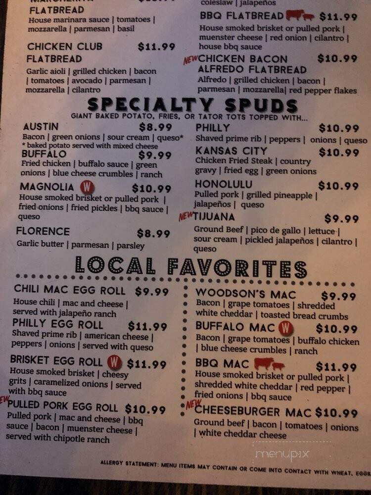 Woodson's Local Tap + Kitchen - Conroe, TX