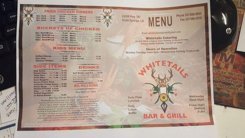 Whitetail's Bar & Grill - Krotz Springs, LA