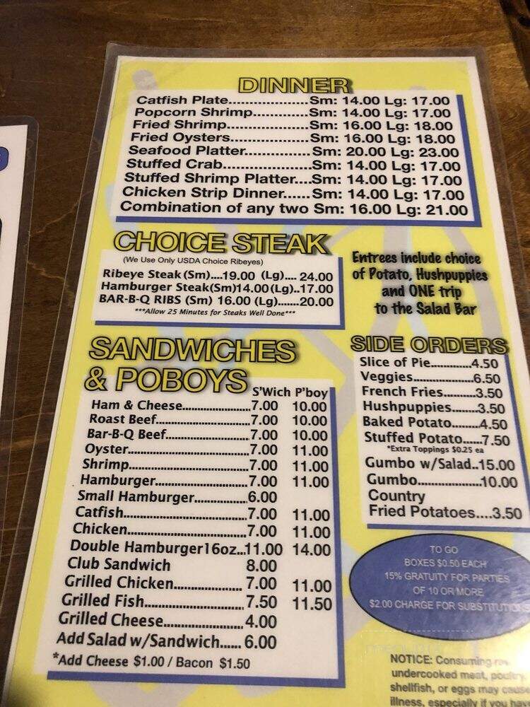 Mike's Catfish Inn - Amite, LA