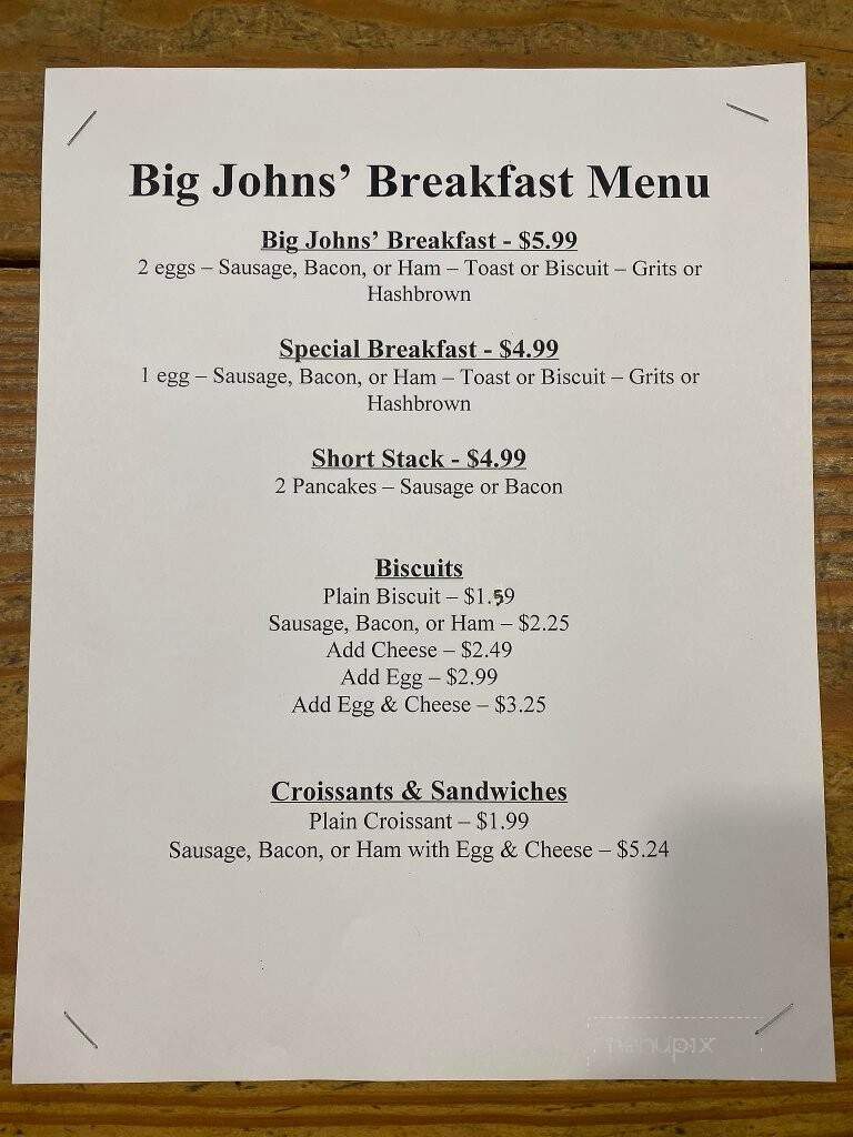 Big John's Burgers - Jonesville, LA