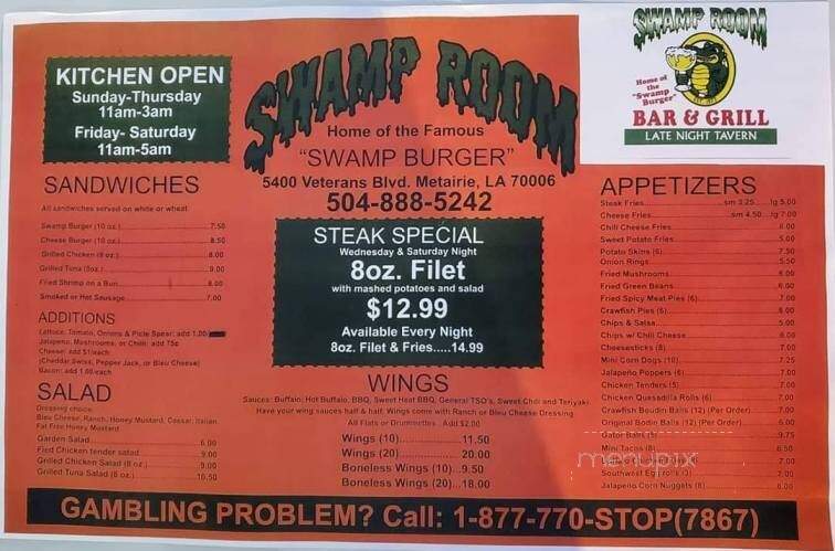 Swamp Room Lounge - Eunice, LA