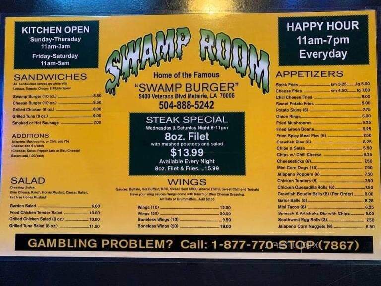 Swamp Room Lounge - Eunice, LA