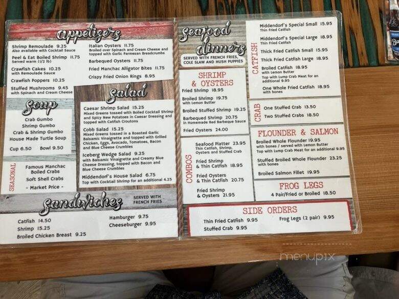 Middendorf's - Slidell, LA