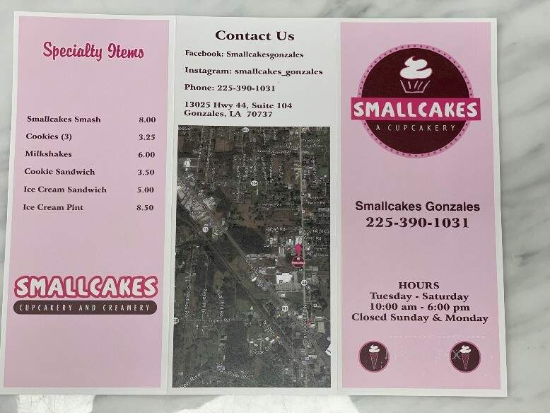 Smallcakes Cupcakery and Creamery - Gonzales, LA