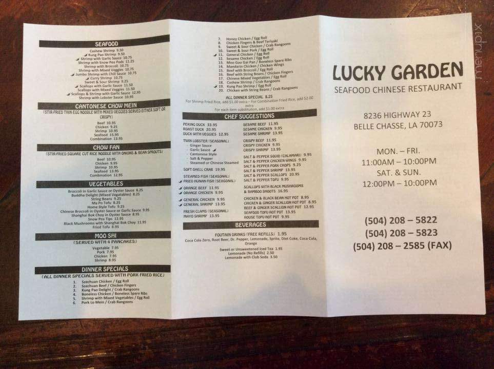 Lucky Garden - Belle Chasse, LA