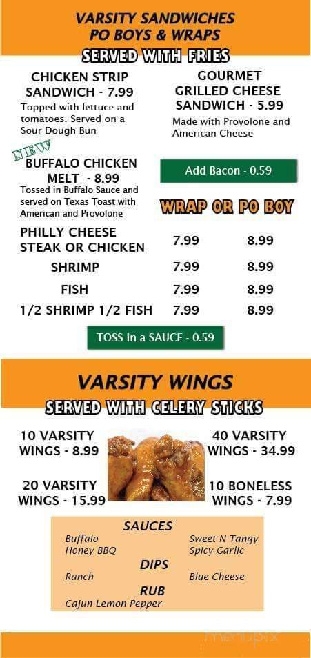 The Varsity Grille - Opelousas, LA